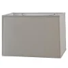16" Modern Rectangular Linen Shade