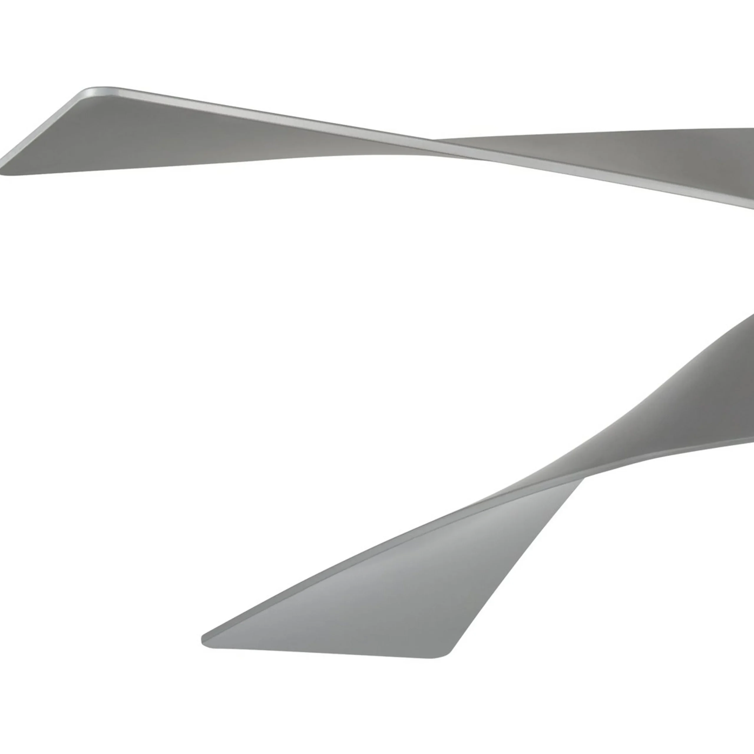 64" Modern Twirl Blade Ceiling Fan