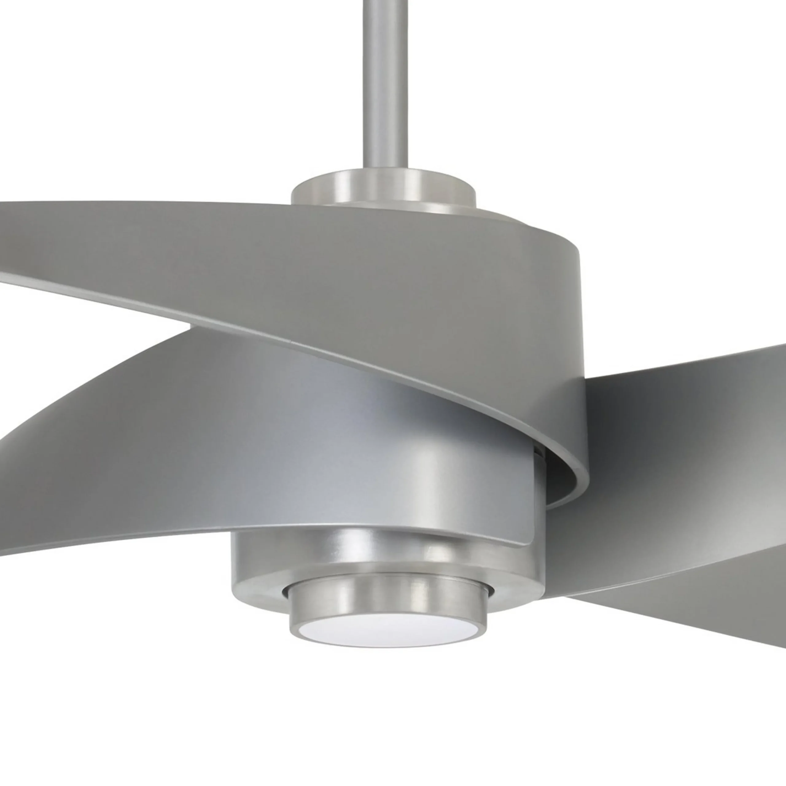 64" Modern Twirl Blade Ceiling Fan
