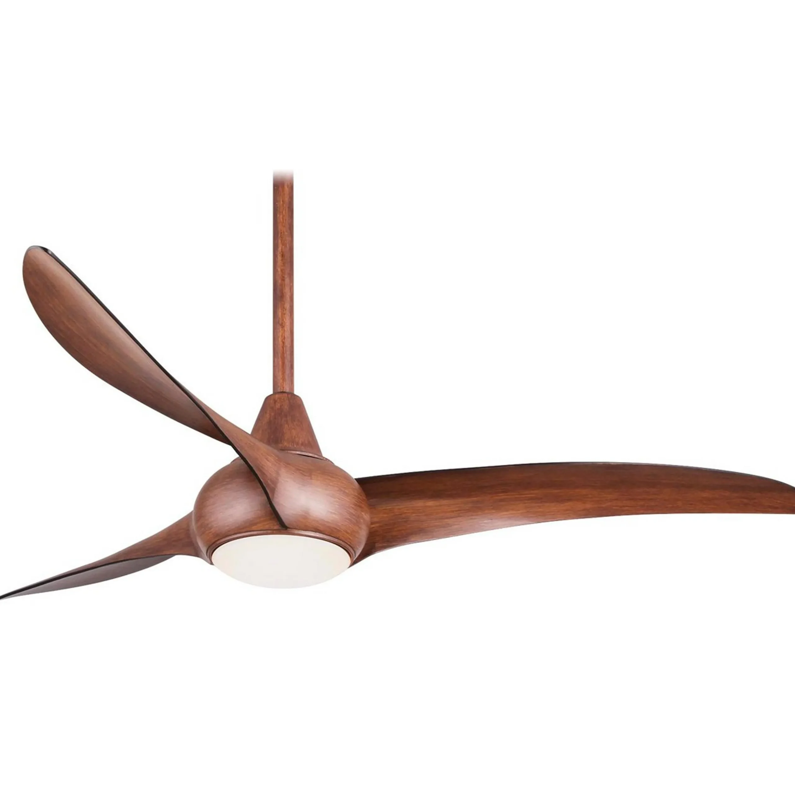 52" Modern Twisted Blade LED Ceiling Fan