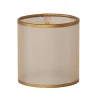 4" Organza Drum Chandelier Shade
