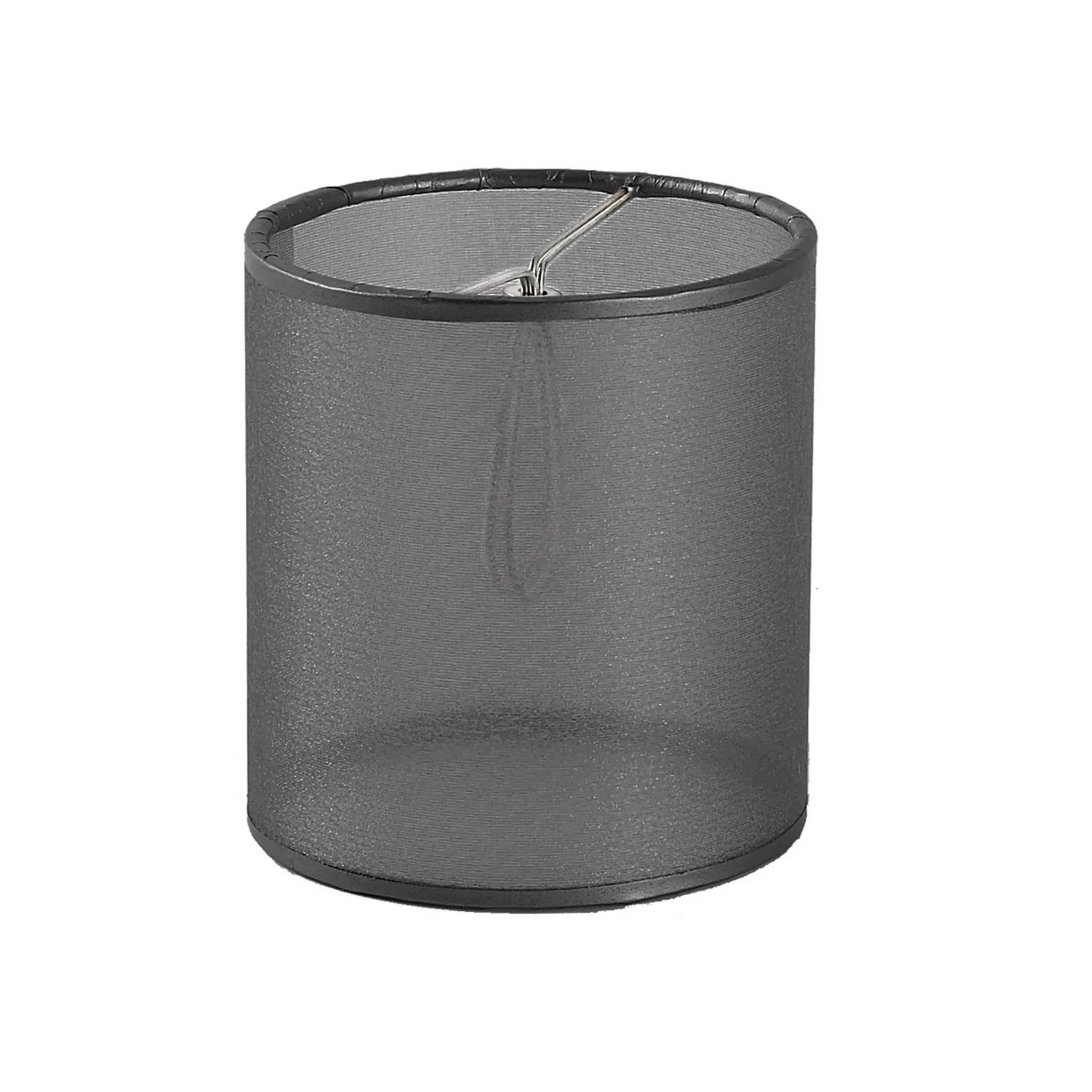 4" Organza Drum Chandelier Shade