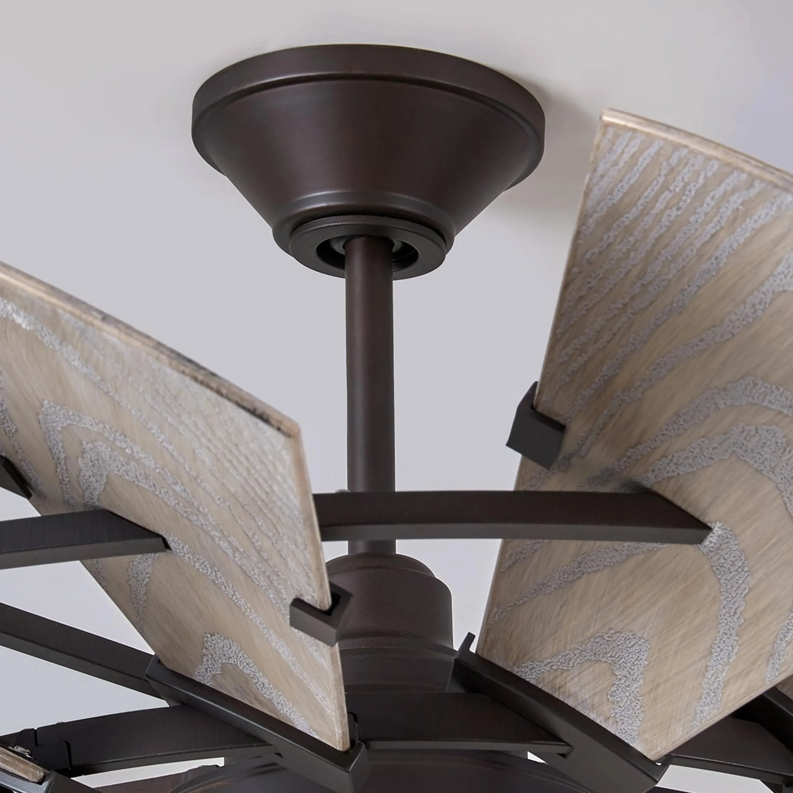 60" Outdoor Rustic Windmill Ceiling Fan