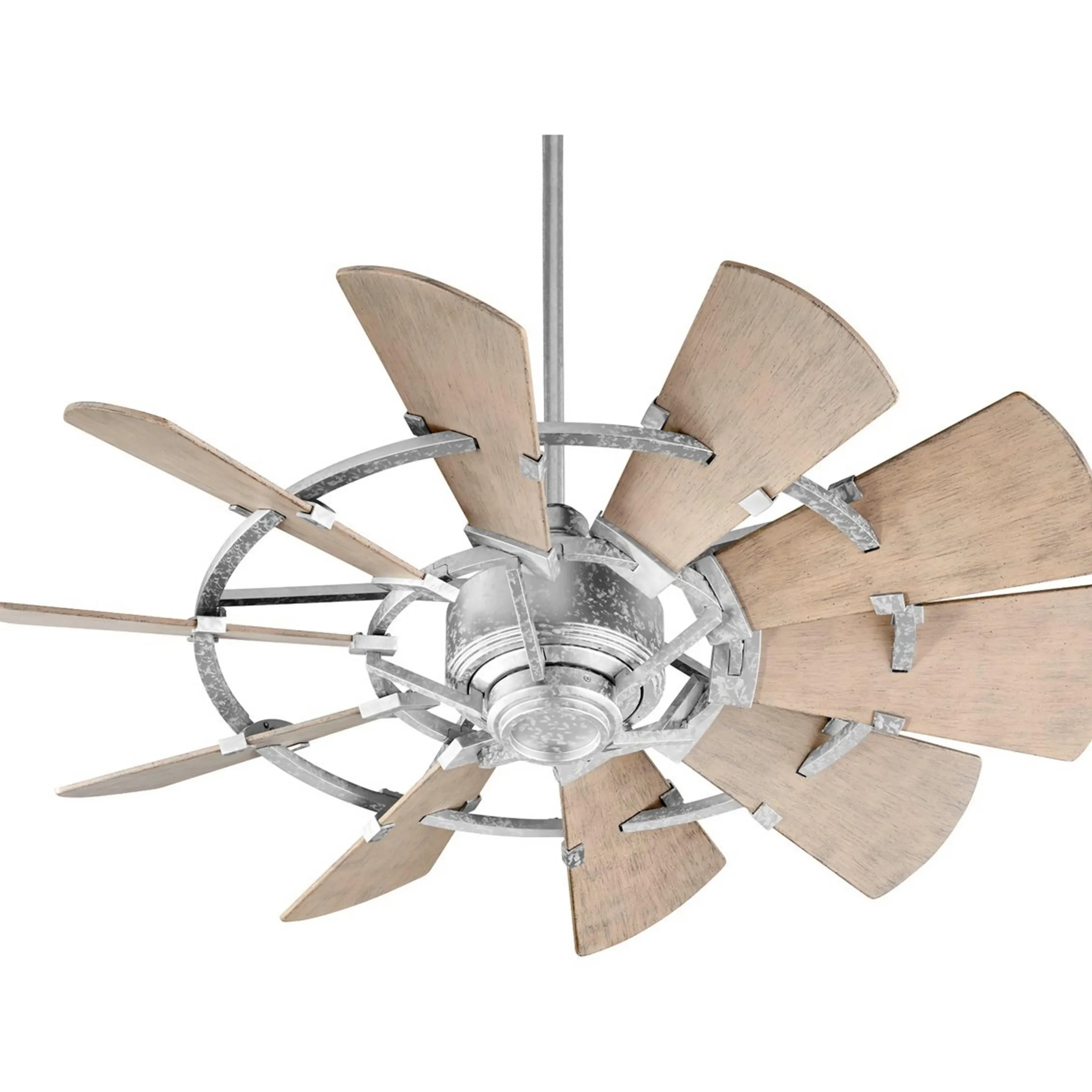 44" Outdoor Rustic Windmill Ceiling Fan