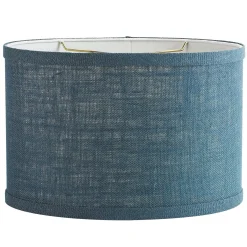 14" Oval Burlap Shade