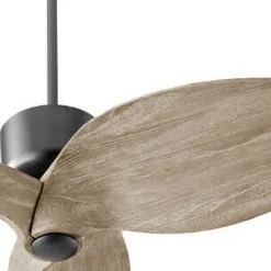 52" Polished Petal Ceiling Fan