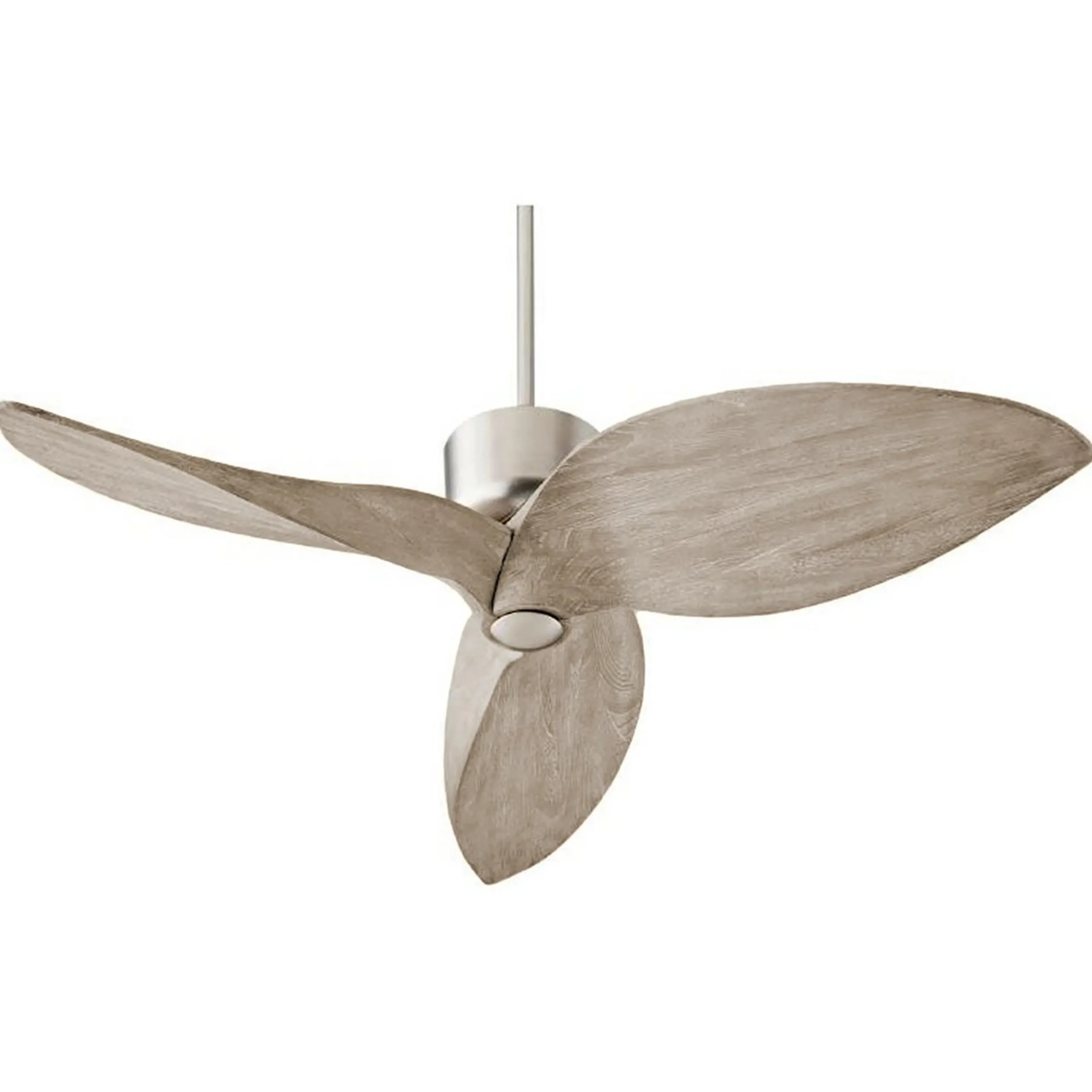 52" Polished Petal Ceiling Fan