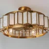 28" Ranciere Ceiling Fandelier