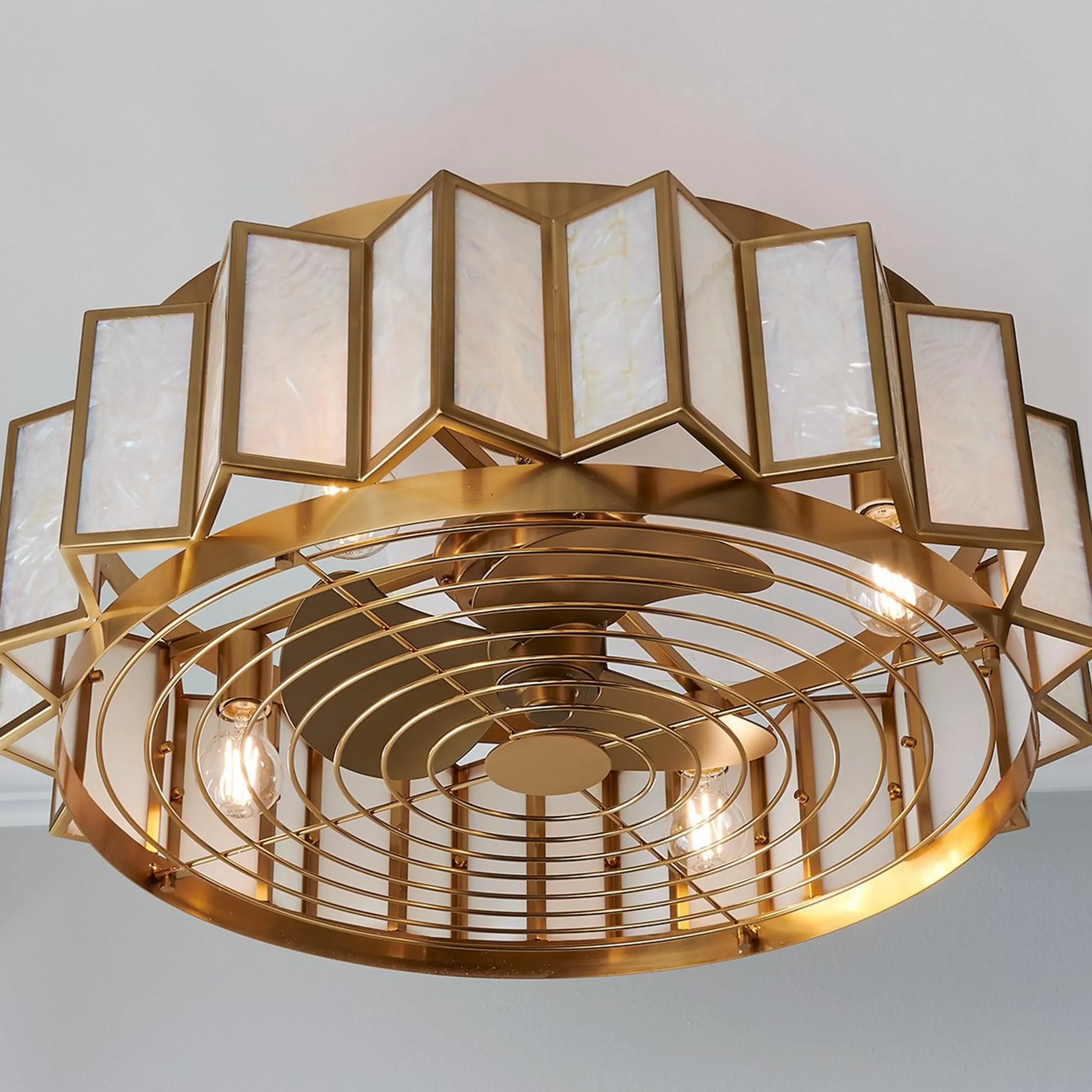 28" Ranciere Ceiling Fandelier