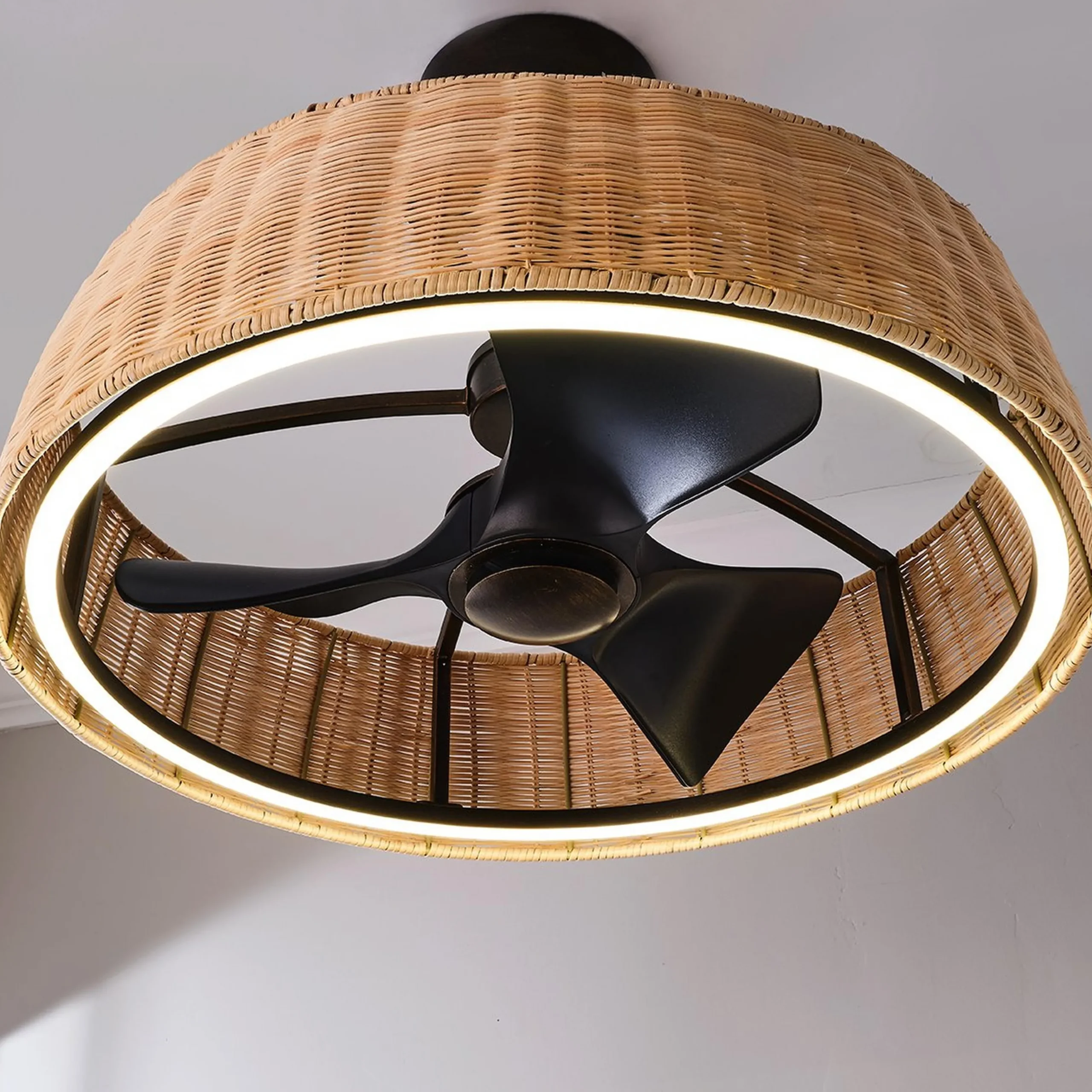 28" Respiro LED Smart Ceiling Fandelier