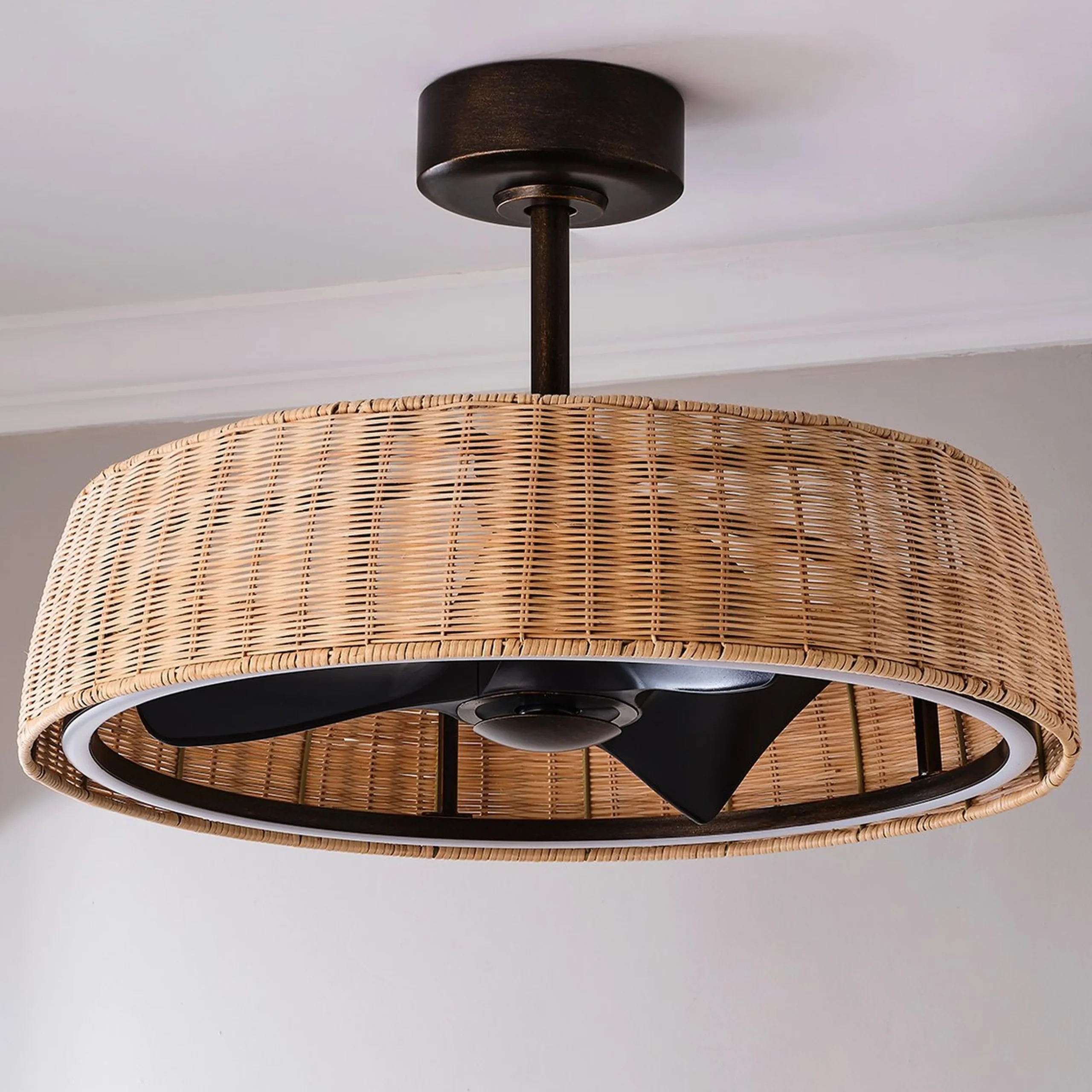 28" Respiro LED Smart Ceiling Fandelier