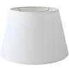 16" Rolled Edge Linen Drum Shade