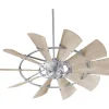 52" Rustic Windmill Ceiling Fan