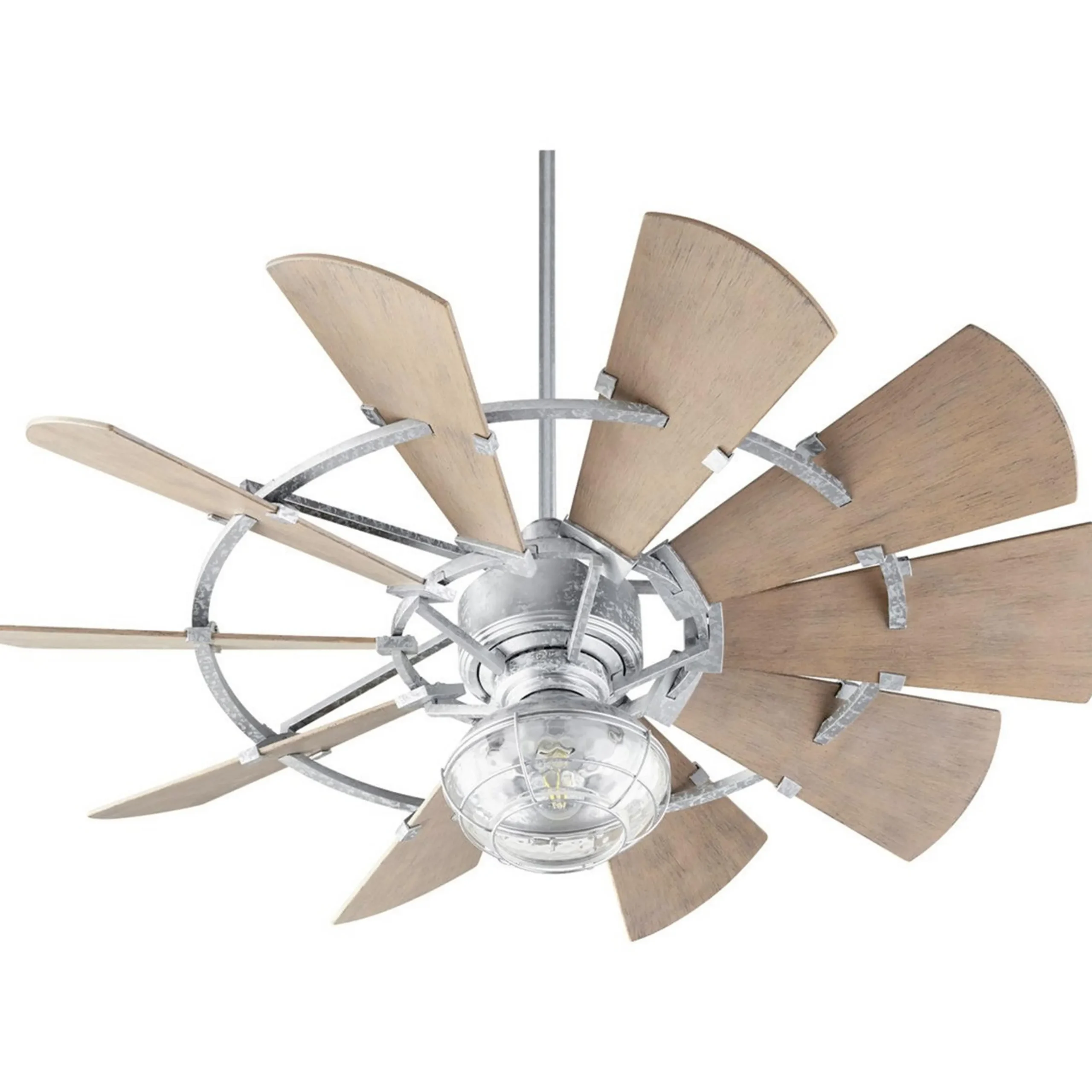 52" Rustic Windmill Ceiling Fan