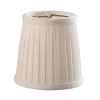 4" Shantung Side Pleat Chandelier Shade