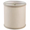 5" Sheer Linen Chandelier Shade