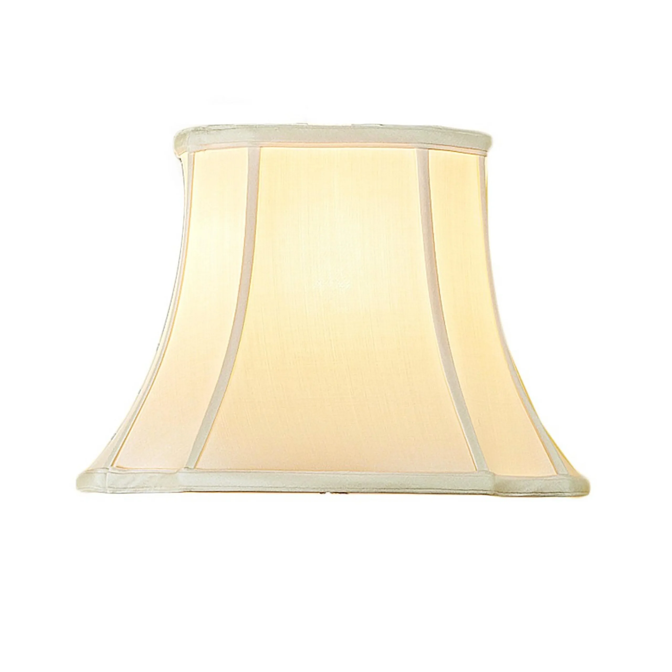 12" Silk French Cut Corner Oval Shade