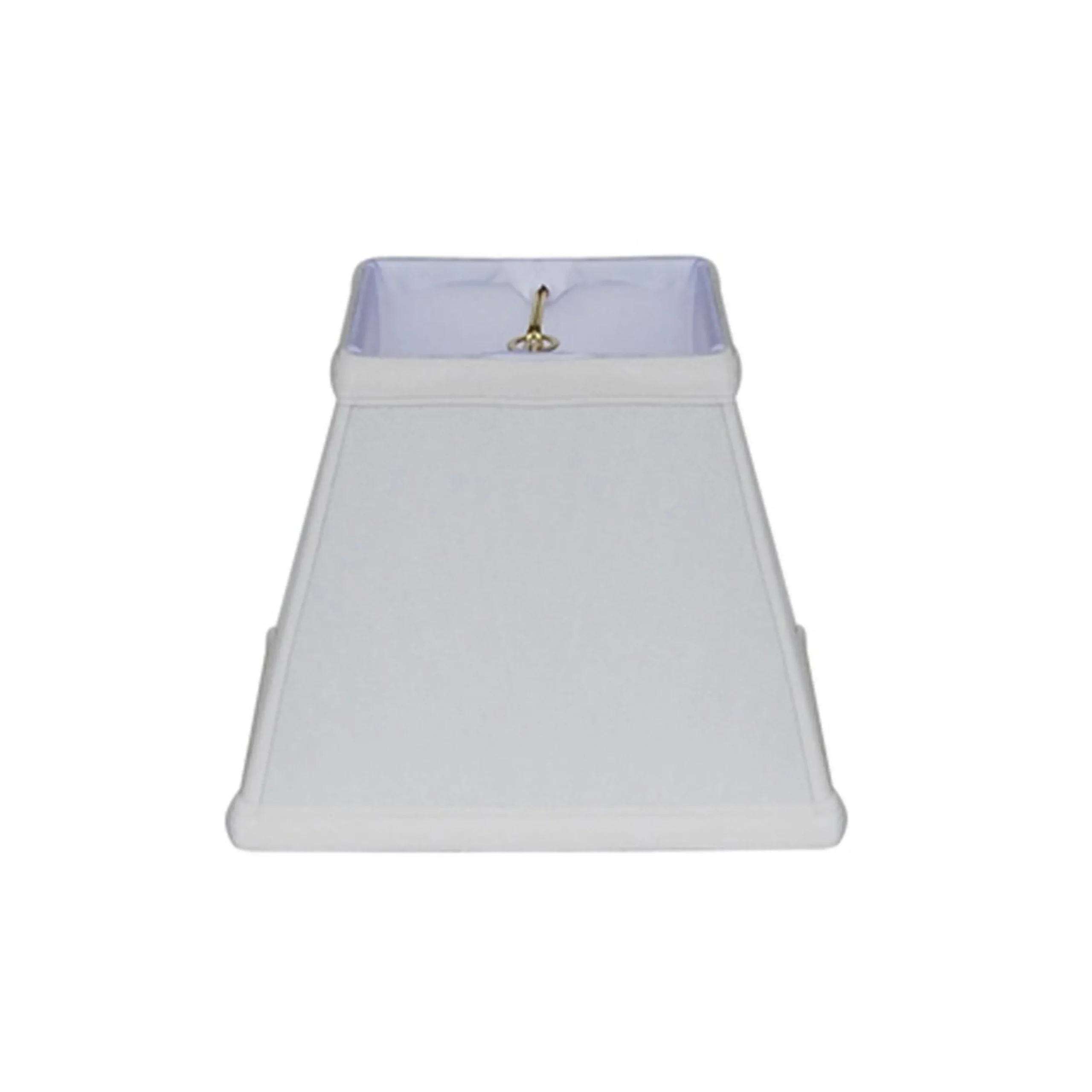 7" Straight Square Tapered Chandelier Shade