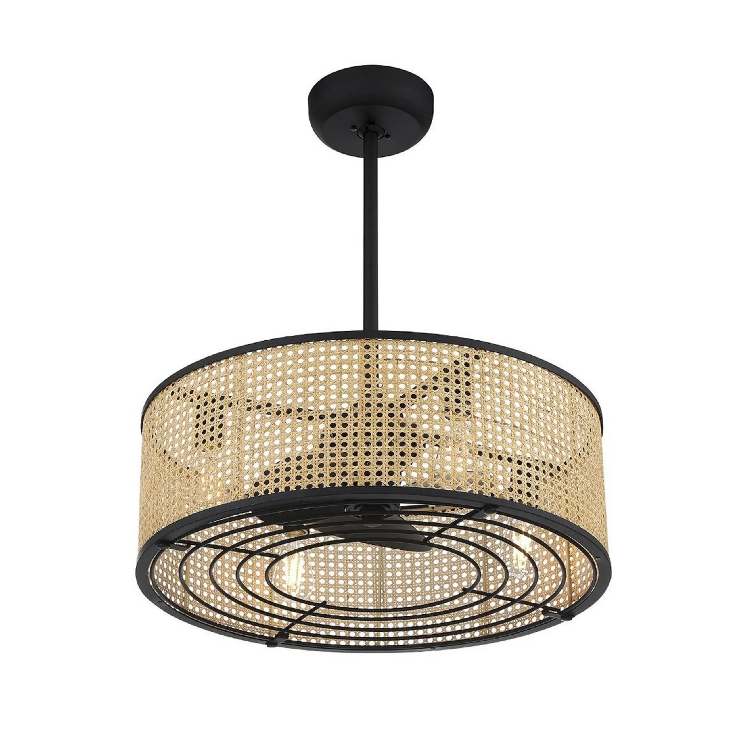 25" Transitional Sommer Ceiling Fandelier