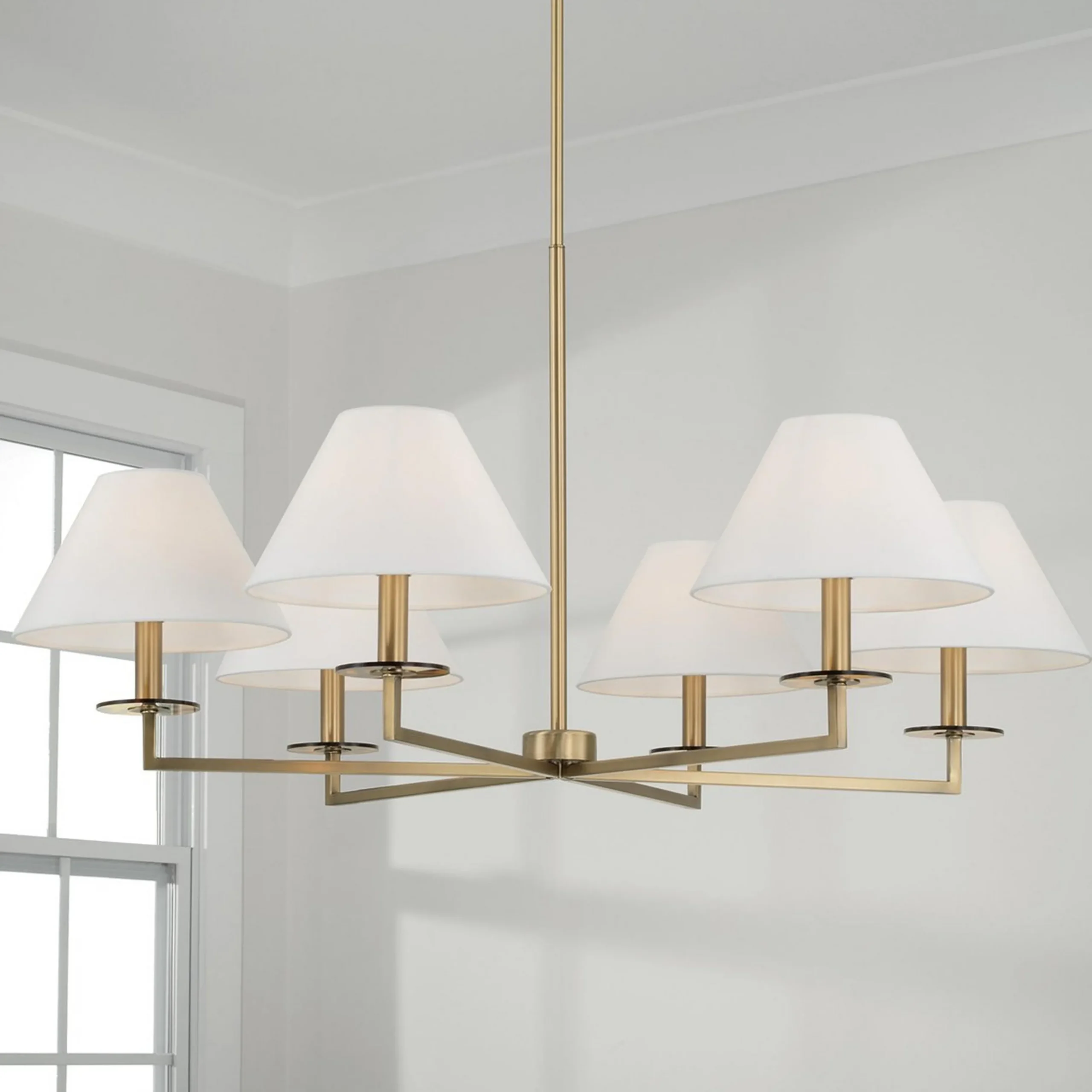 Acors Chandelier - 6 Light