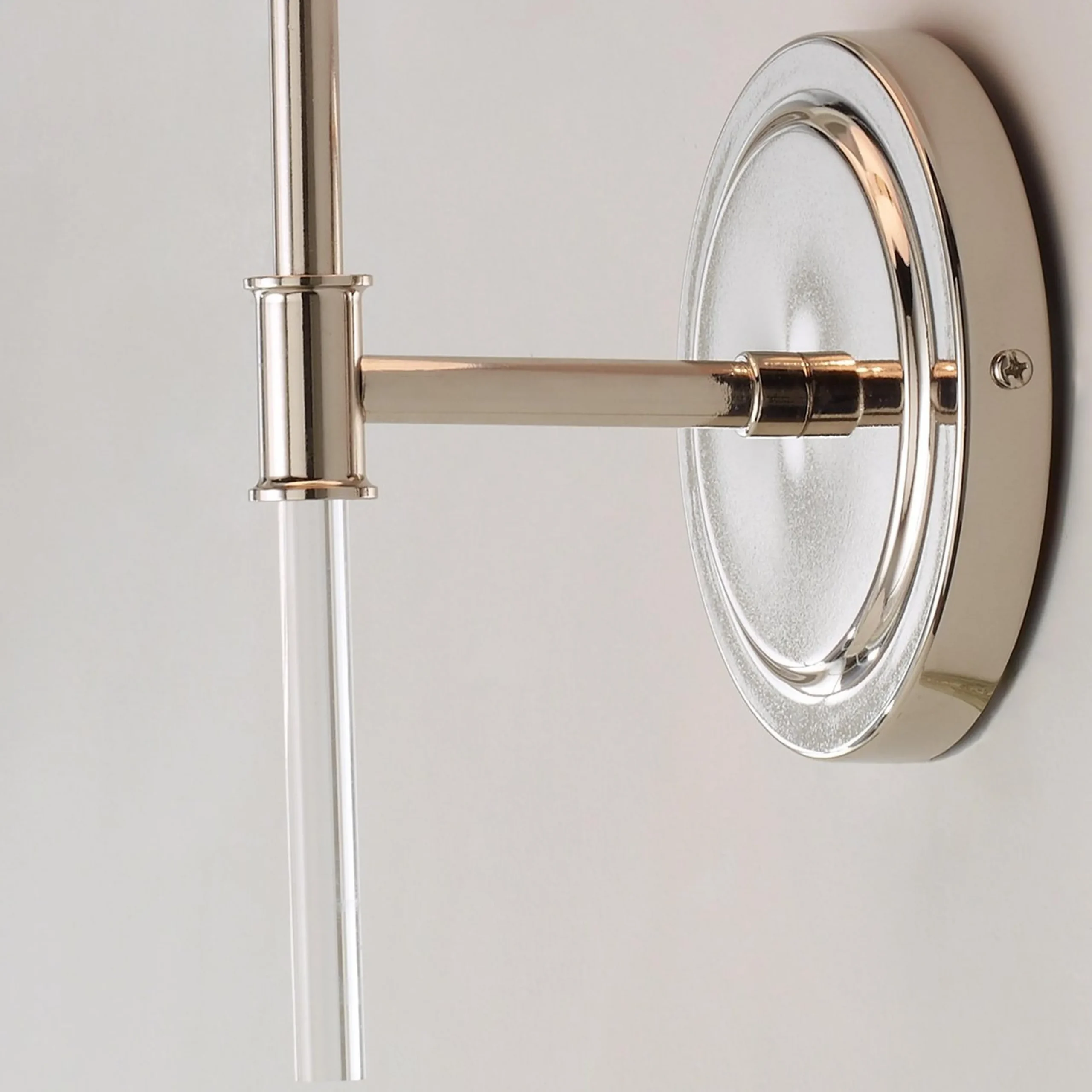 Acrylic Stem Sconce - 1 Light