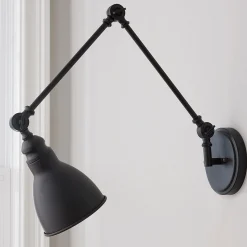 Adjustable Arm Swing Arm Sconce - 1 Light