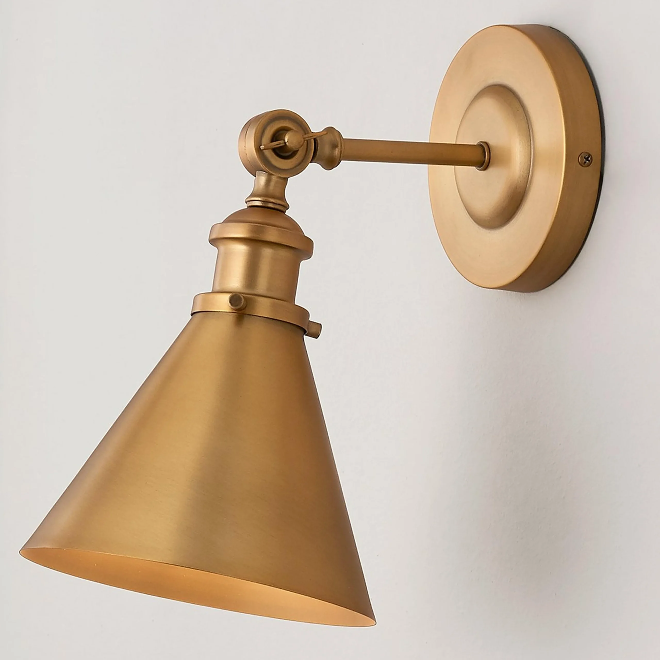 Adjustable Study Swing Arm Sconce