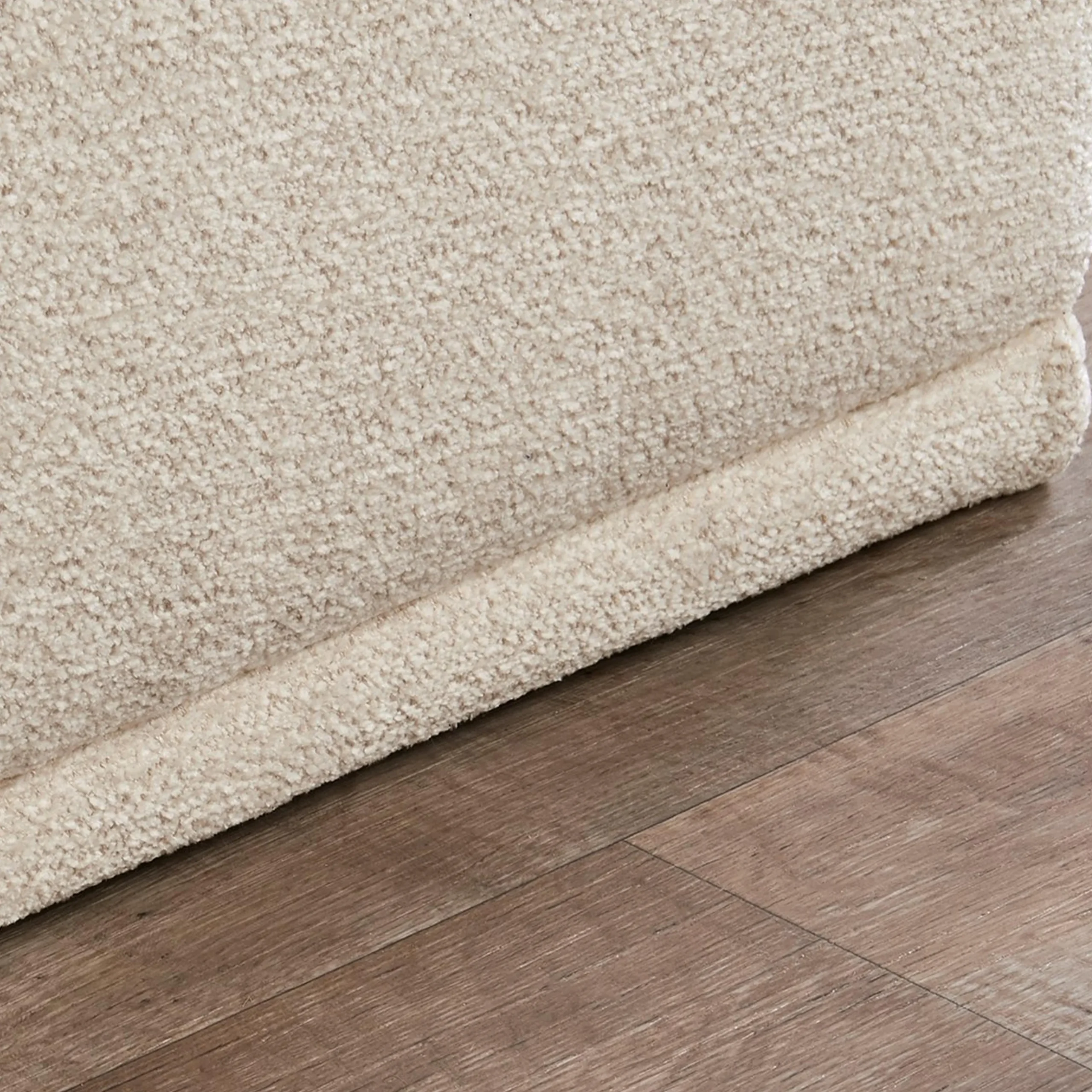 Adriano Right Sectional Sofa - Boucle