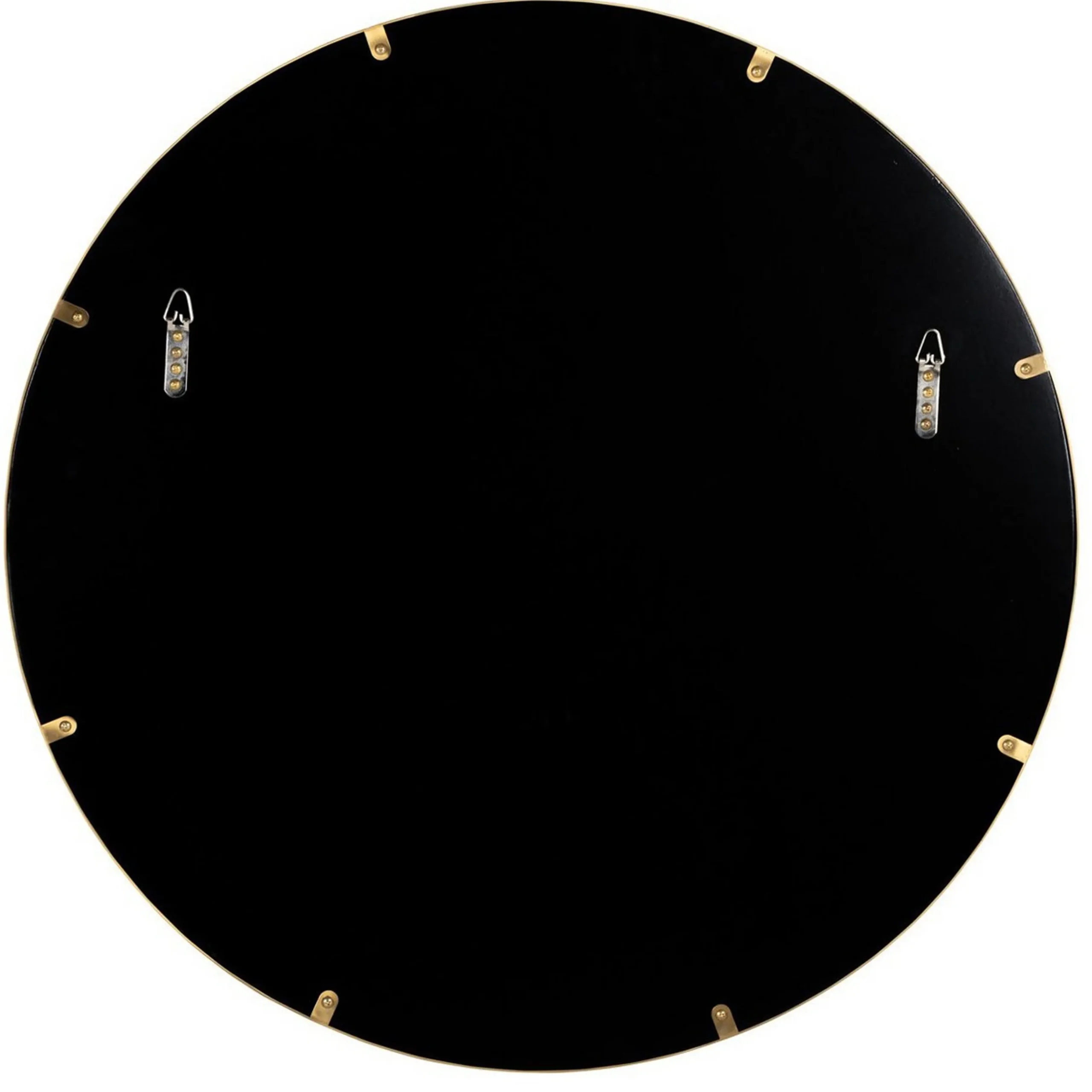 Alanis Scalloped Round Mirror