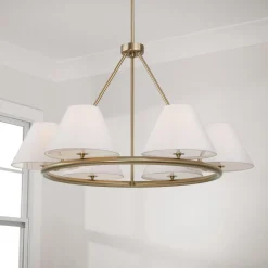Alector Ring Chandelier - 6 Light