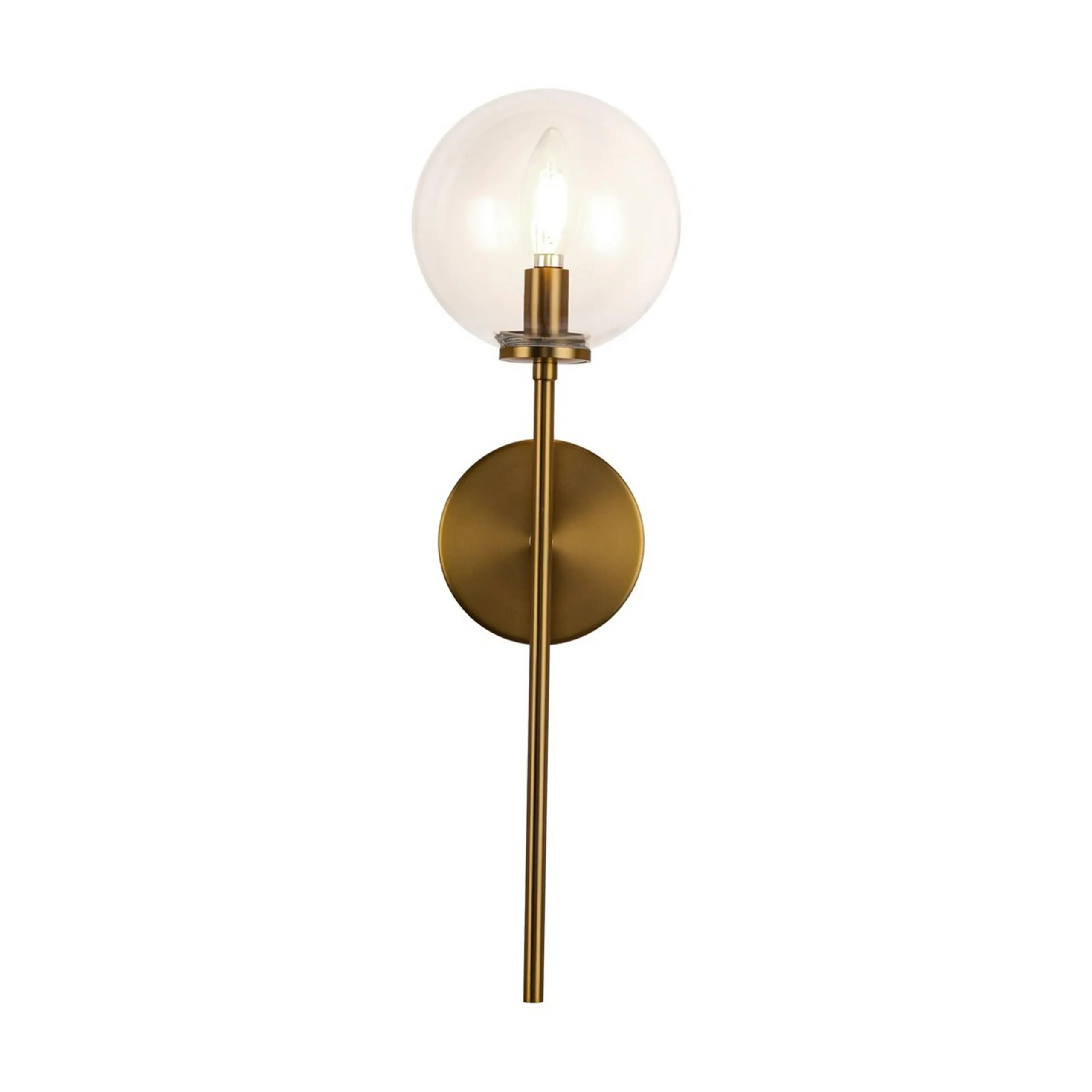Algonac Bath Sconce - Clear