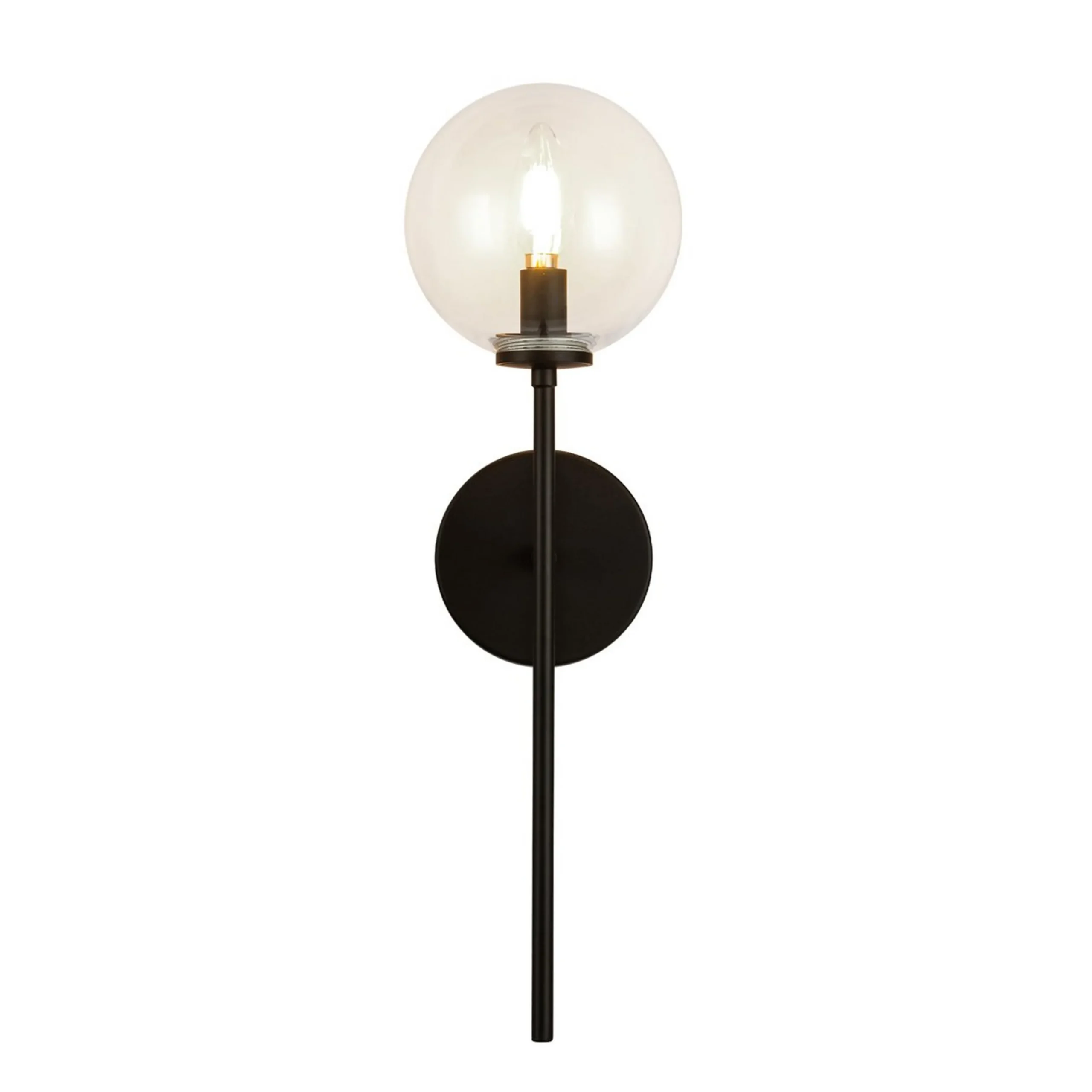 Algonac Bath Sconce - Clear