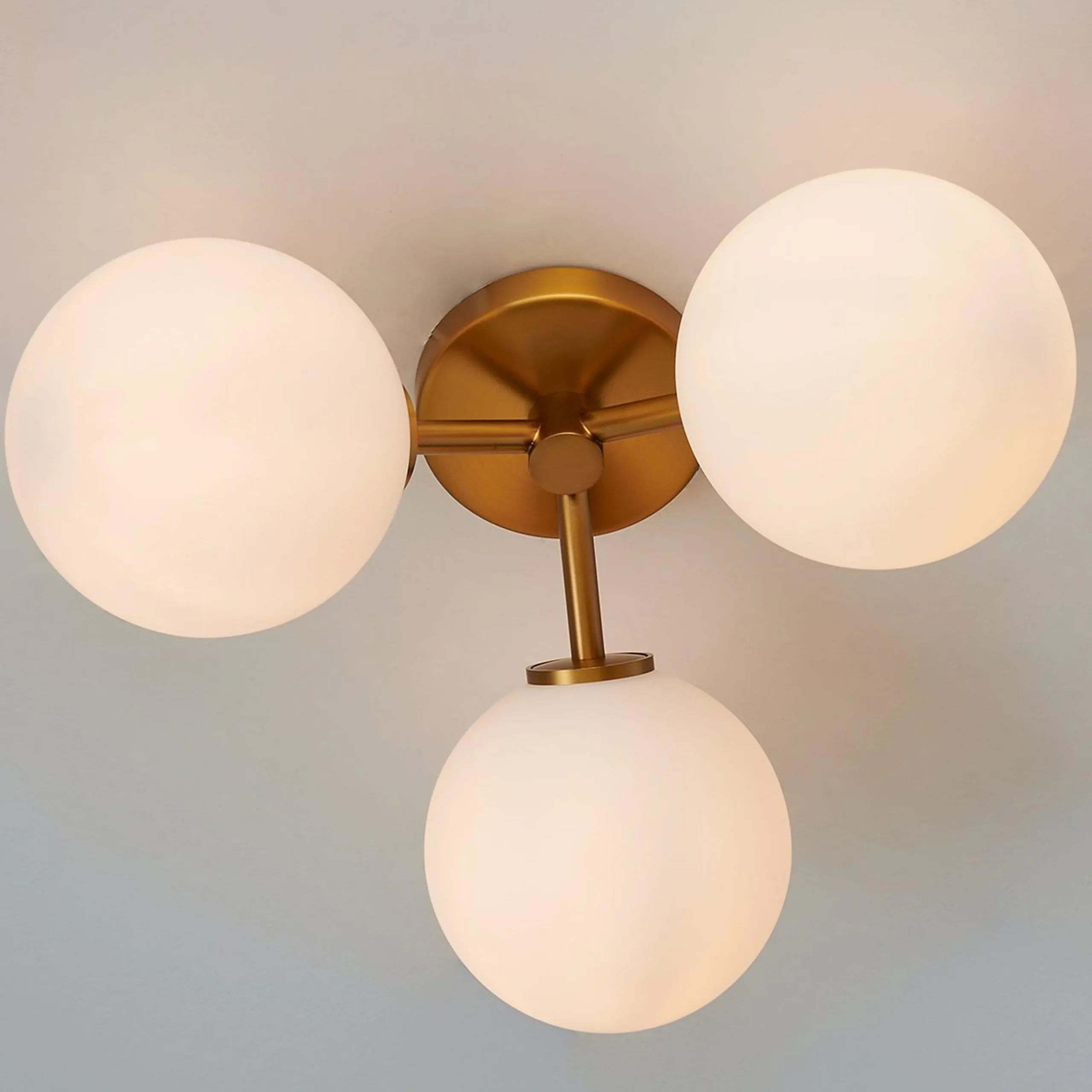 Algonac Spheres Ceiling Light - Opal