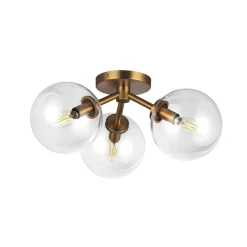 Algonac Spheres Ceiling Light - Clear