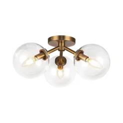 Algonac Spheres Ceiling Light - Clear