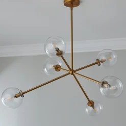 Algonac Spheres Chandelier - Clear
