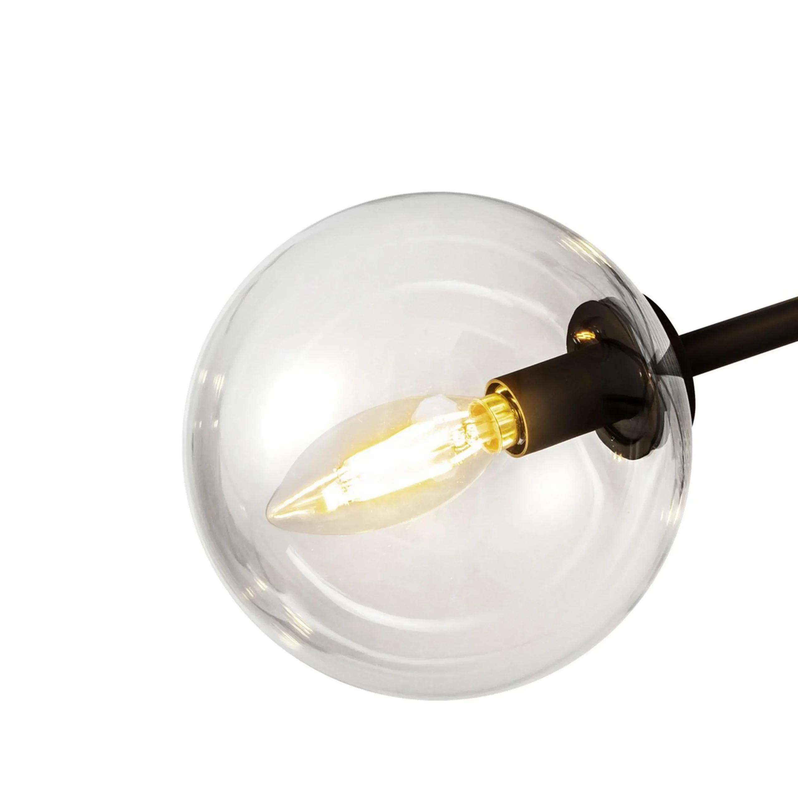 Algonac Spheres Chandelier - Clear