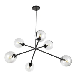 Algonac Spheres Chandelier - Clear