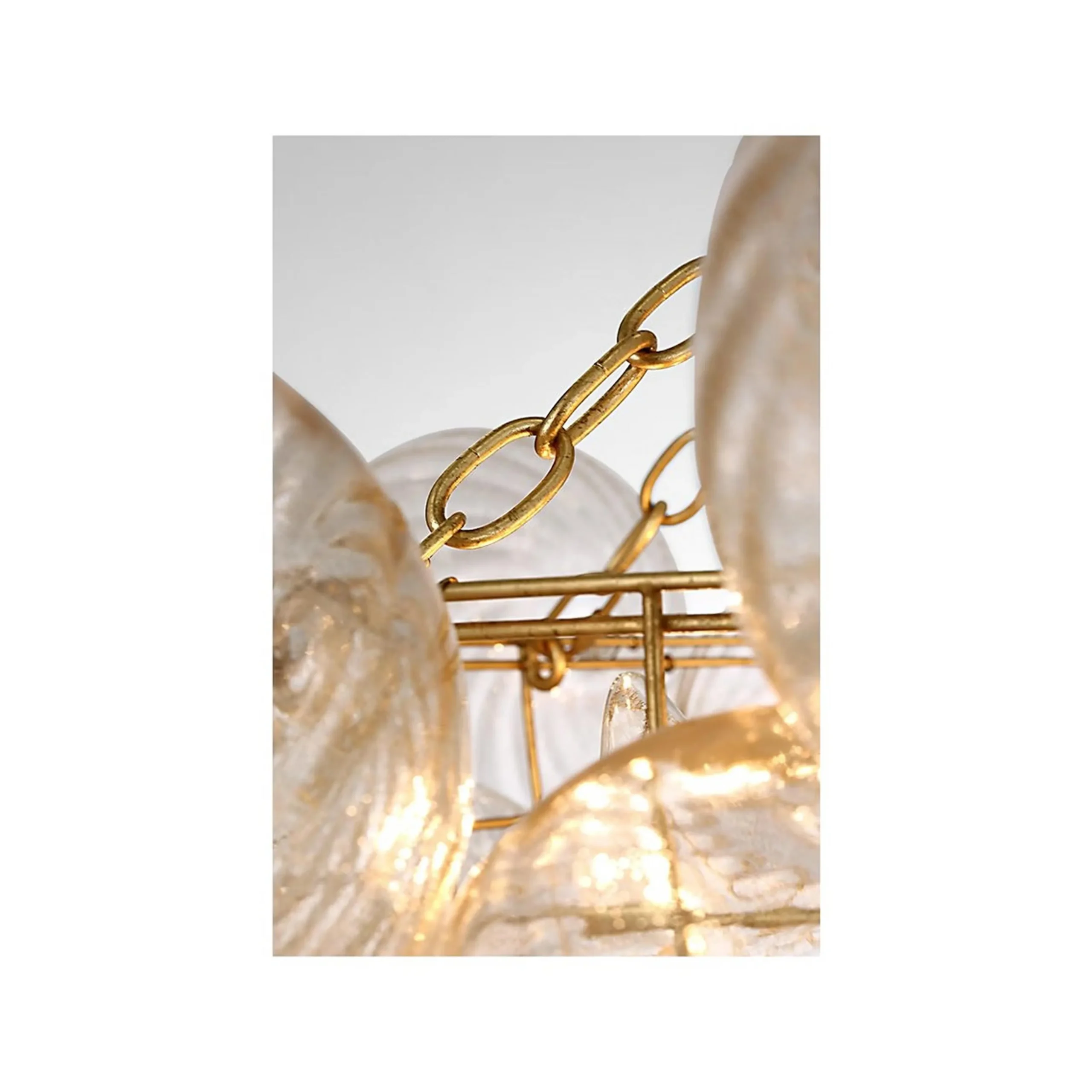 Amalia Chandelier - Large - Gold Fleck