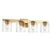 Amanda Vanity Light - 4 Light - Clear