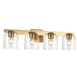 Amanda Vanity Light - 4 Light - Clear