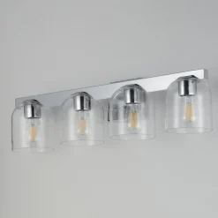 Amanda Vanity Light - 4 Light - Clear