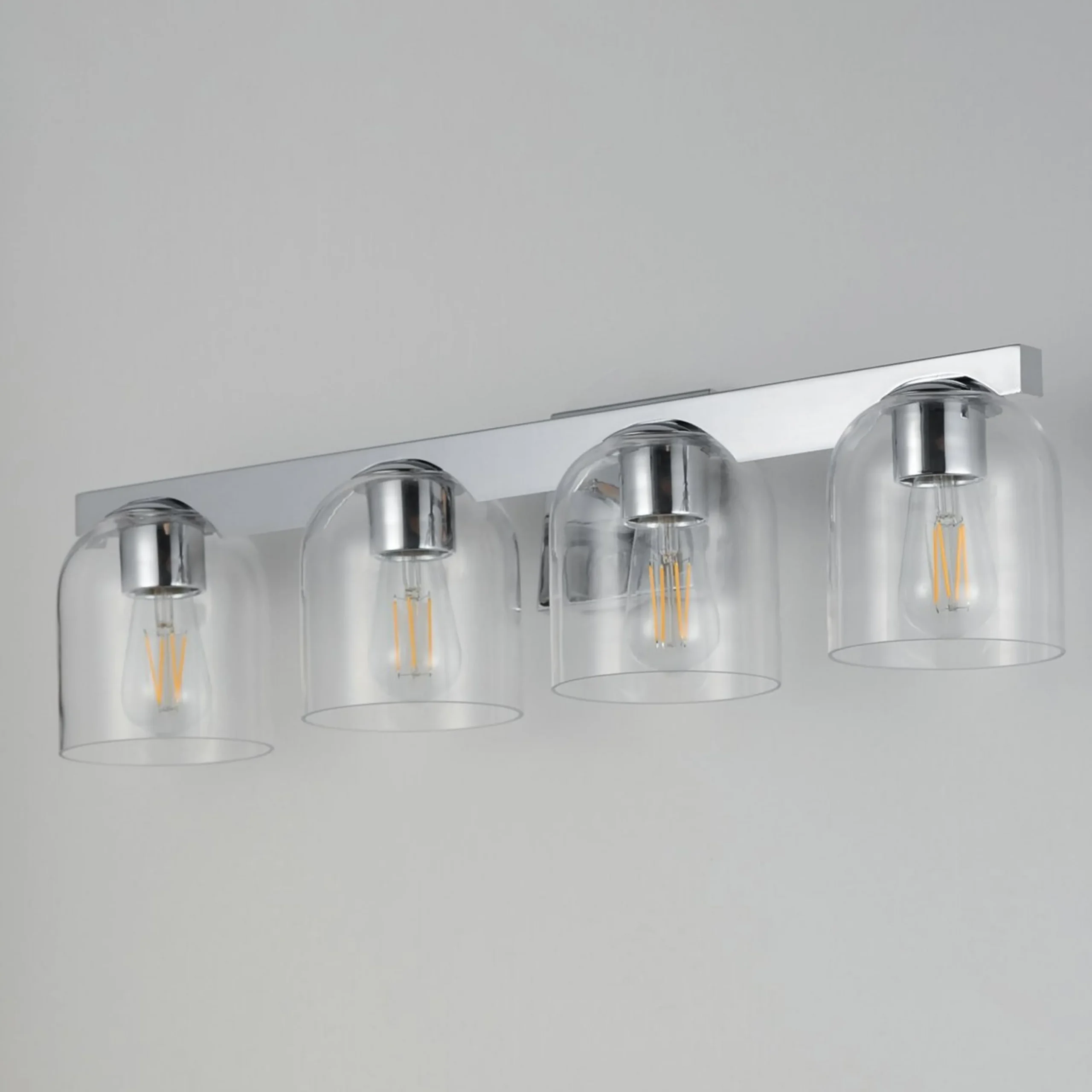 Amanda Vanity Light - 4 Light - Clear