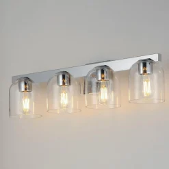 Amanda Vanity Light - 4 Light - Clear