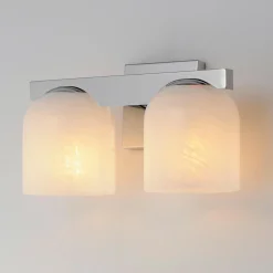 Amanda Vanity Light - 2 Light - Striated
