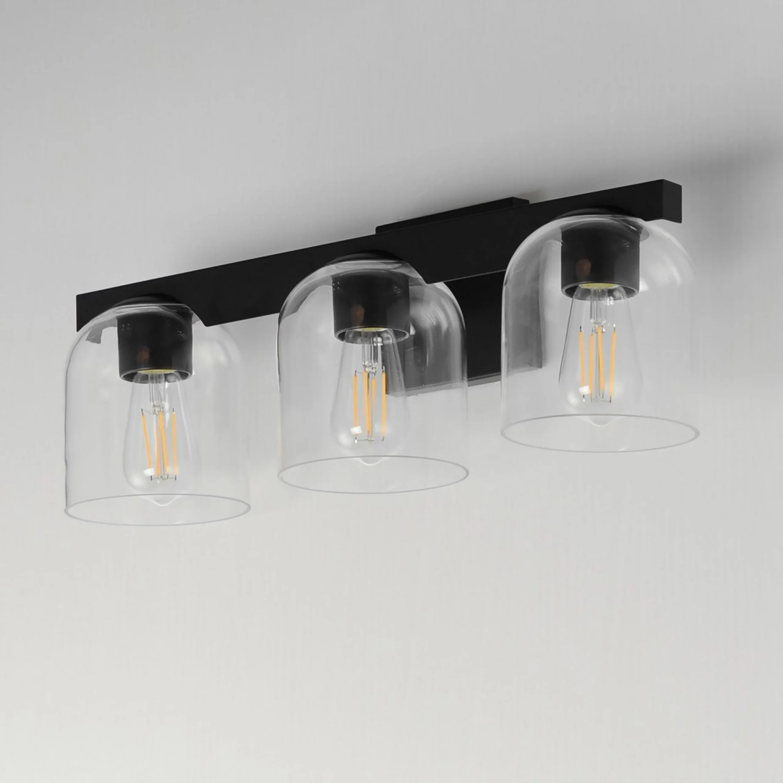 Amanda Vanity Light - 3 Light - Clear