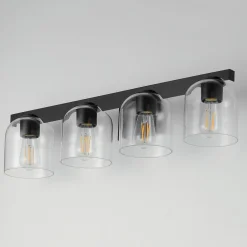 Amanda Vanity Light - 4 Light - Clear