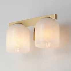 Amanda Vanity Light - 2 Light - Striated