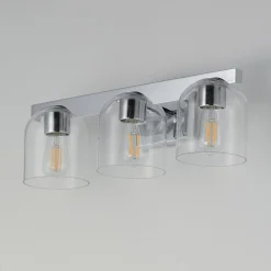 Amanda Vanity Light - 3 Light - Clear