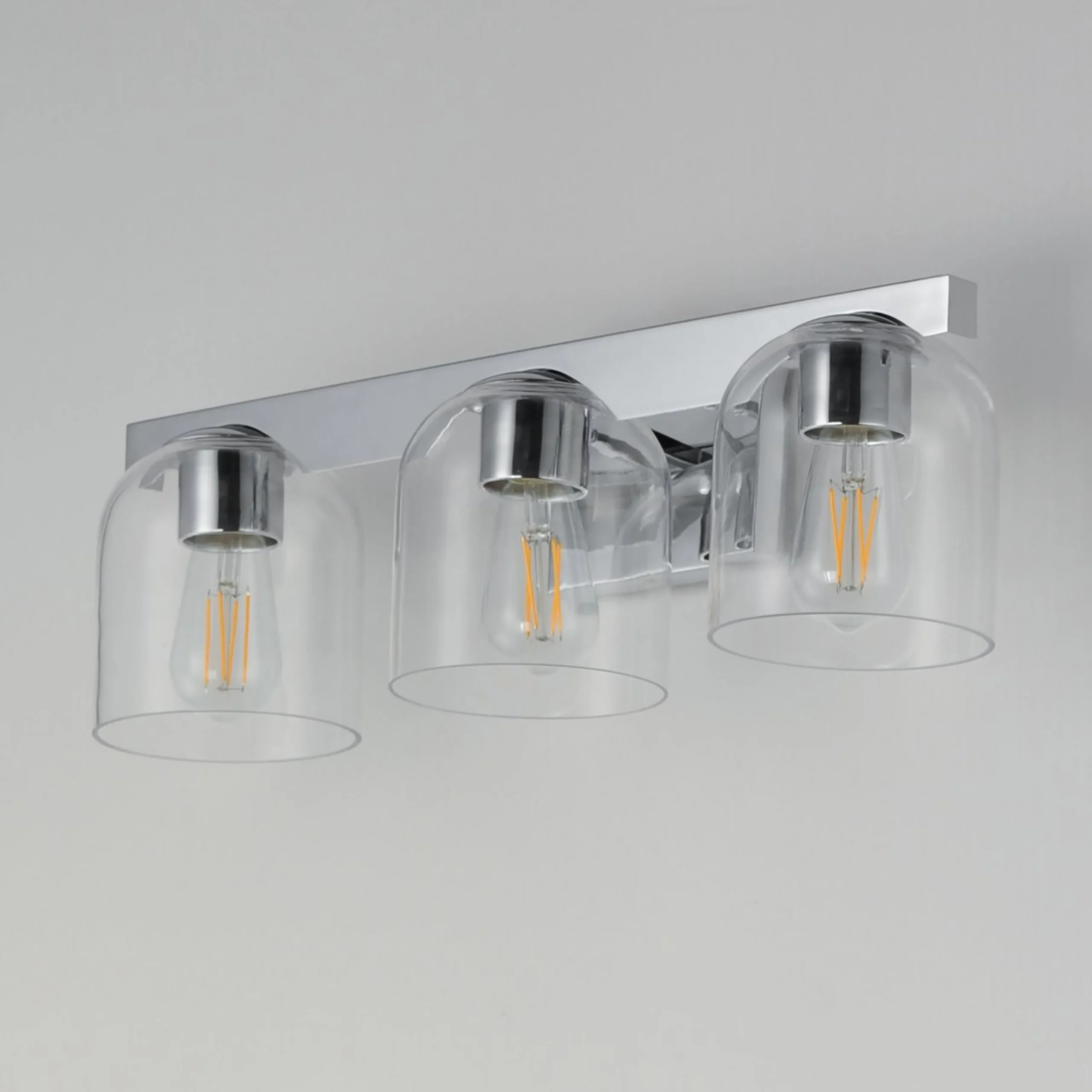 Amanda Vanity Light - 3 Light - Clear